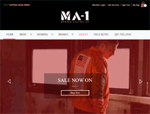 Tablet Screenshot of ma-1.com